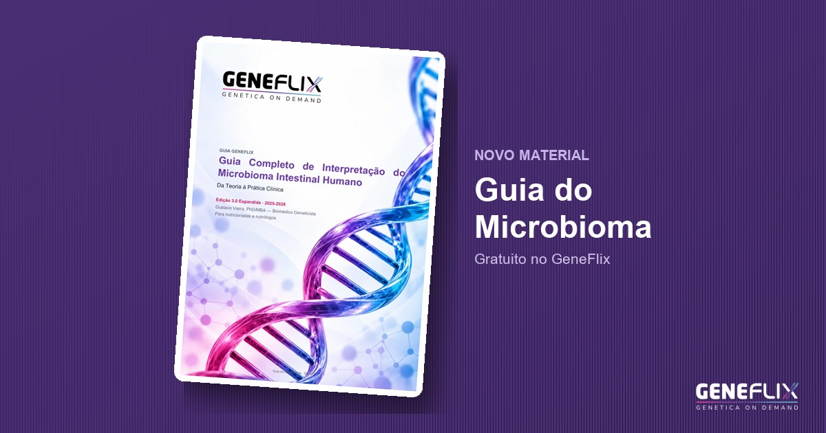 Capa do Guia de Interpretação do Microbioma Intestinal